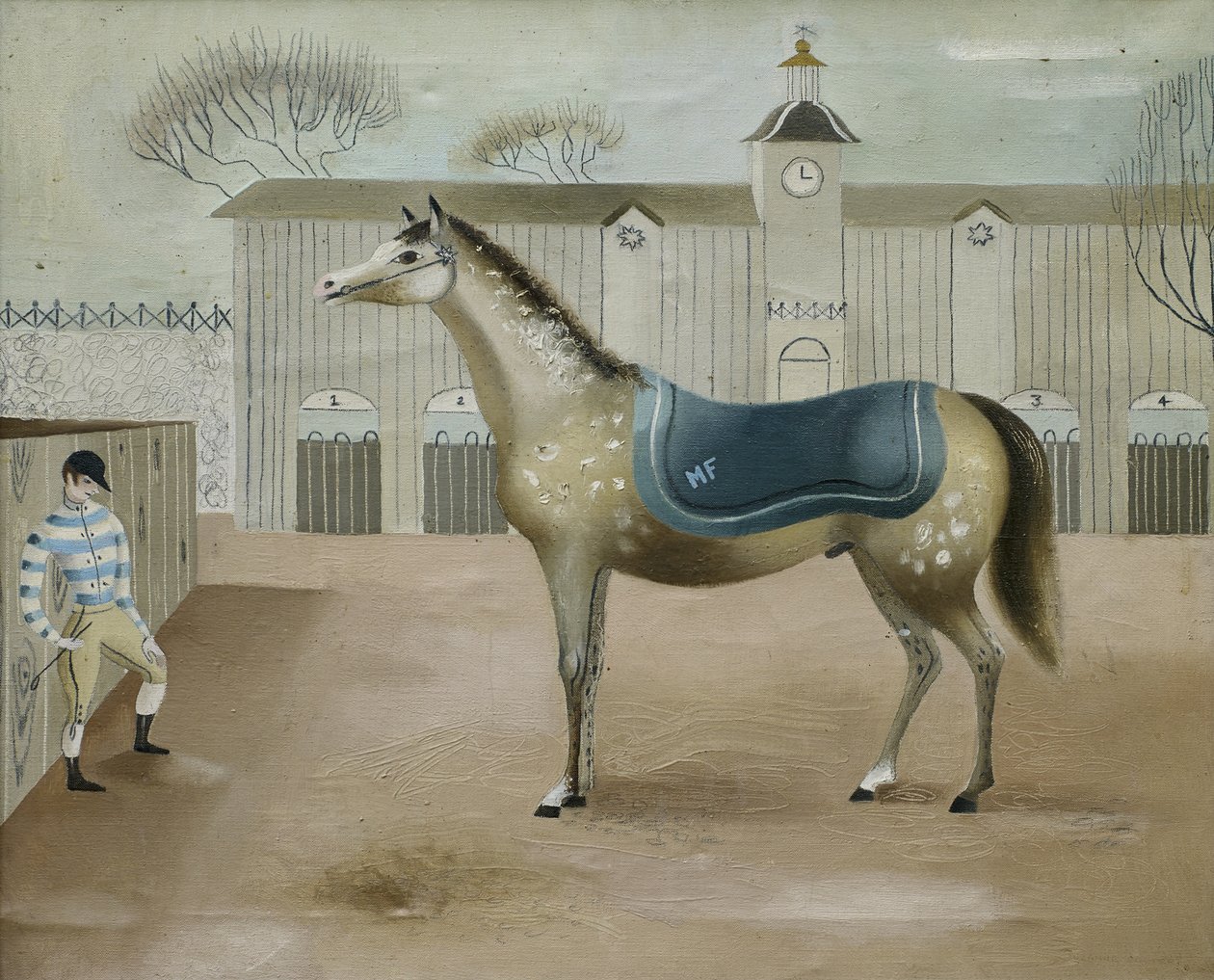 A sárga ló (olaj, vászon) alkotó: Suzanne Cooper
