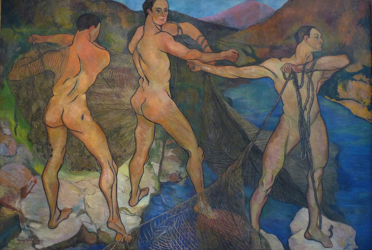 A hálók húzása, 1914 alkotó: Marie Clementine (Suzanne) Valadon