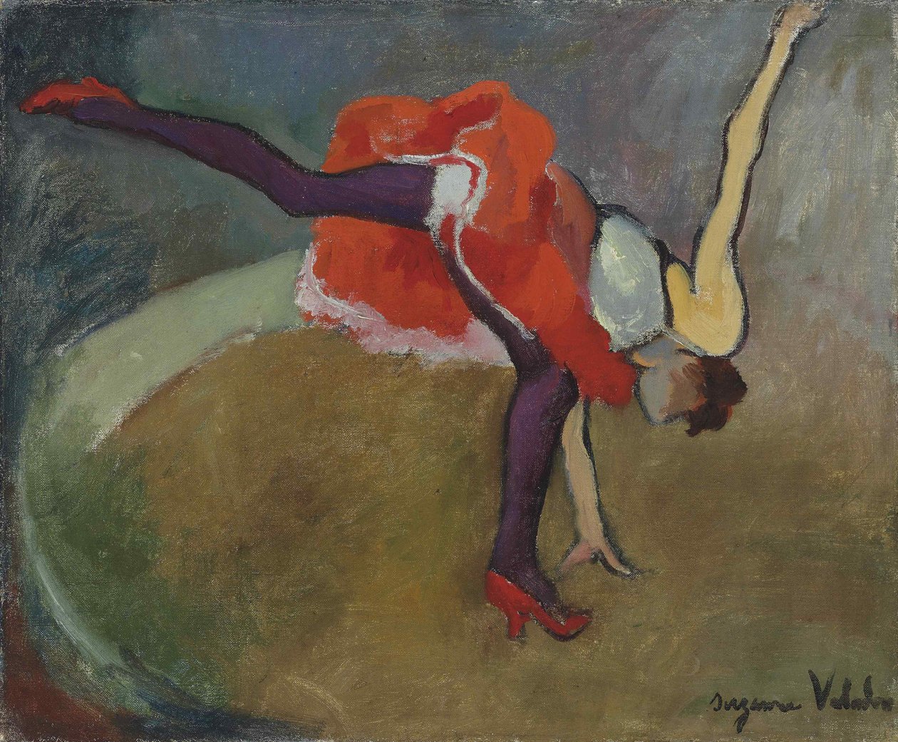 Az akrobata vagy a kerék, 1927. alkotó: Suzanne Valadon