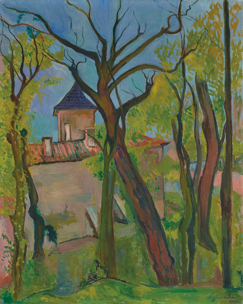 Táj Saint-Bernard Ainnál, 1932. alkotó: Suzanne Valadon