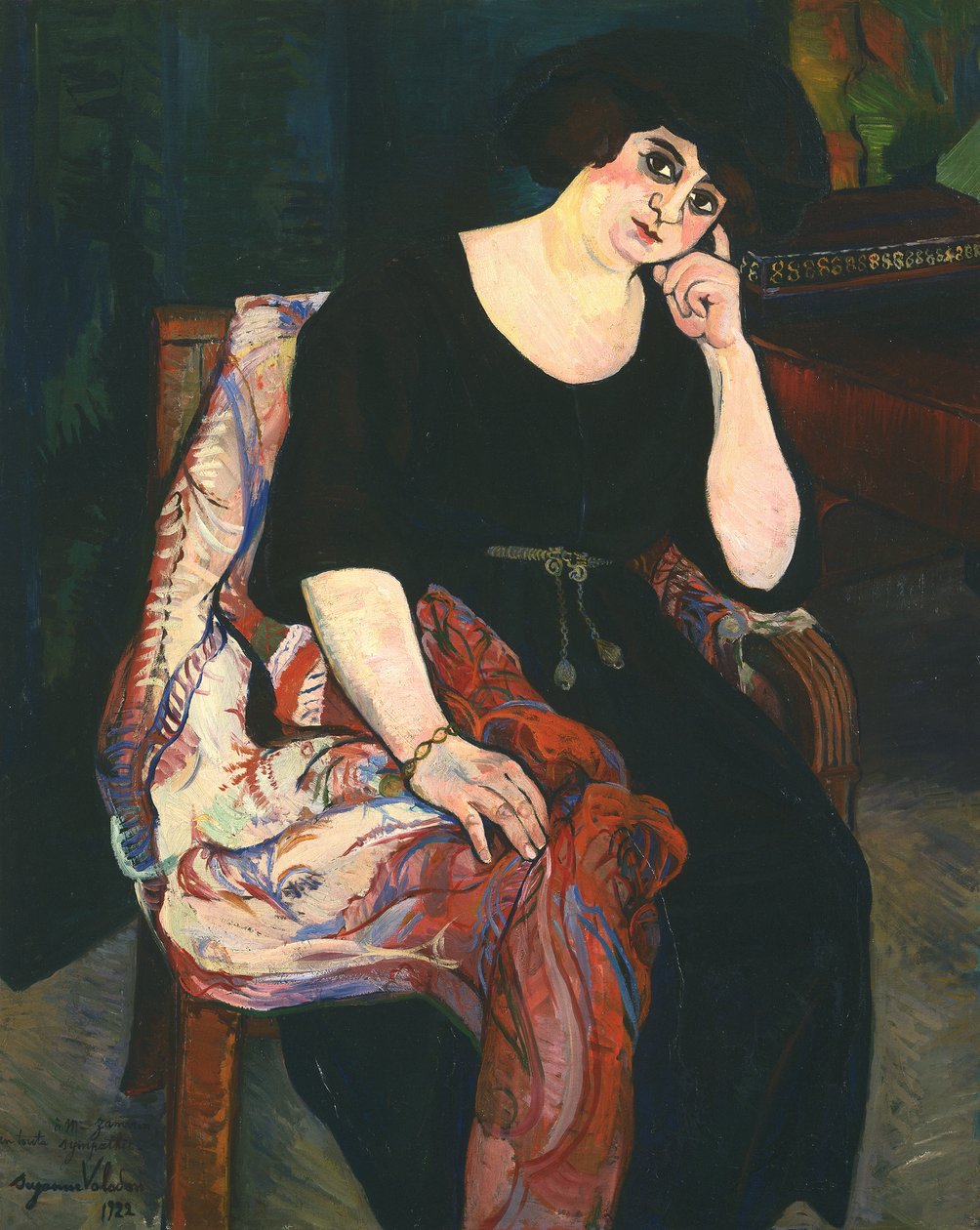 Madame Zamaron portréja alkotó: Marie Clementine (Suzanne) Valadon