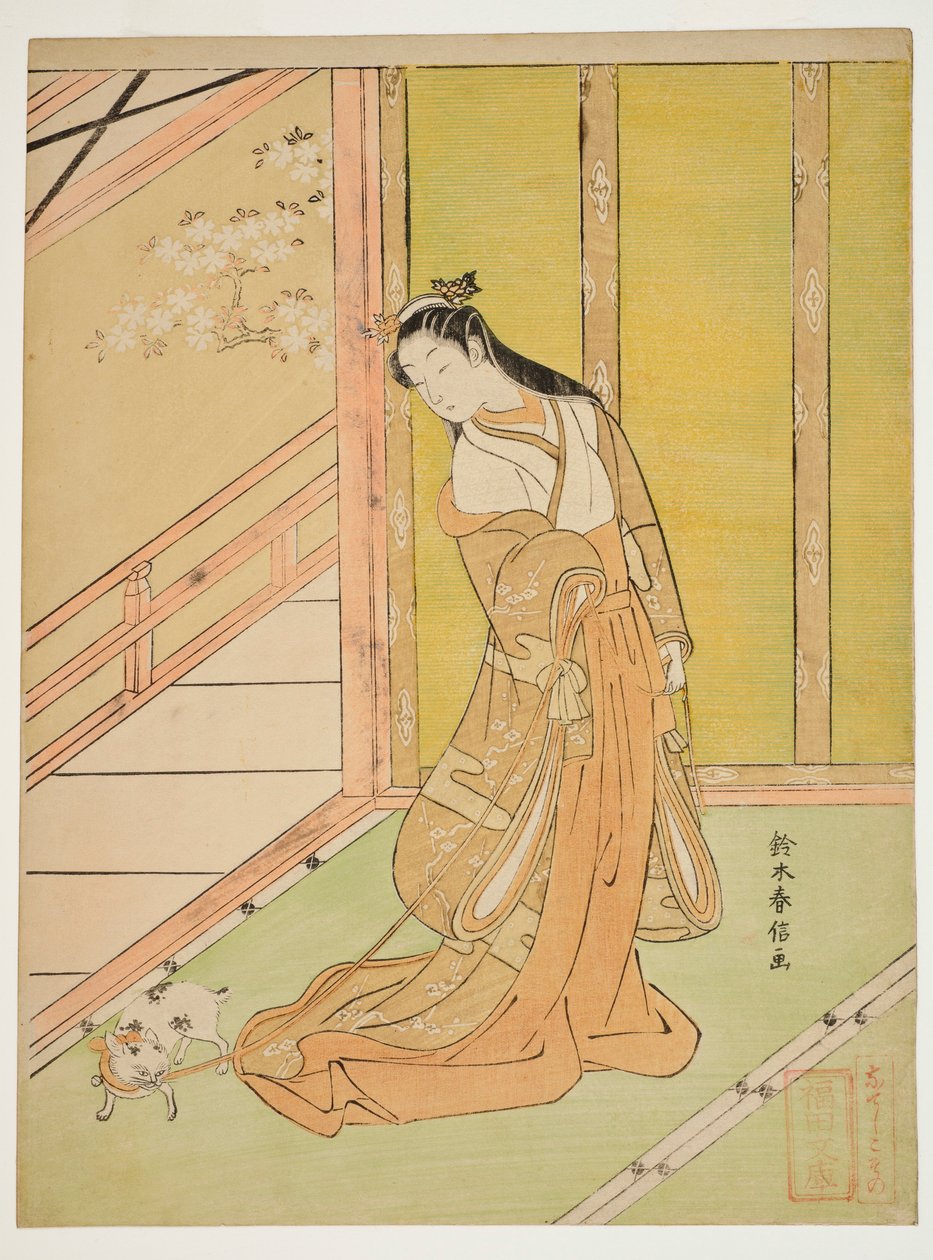 Sannomiya hercegnő alkotó: Suzuki Harunobu