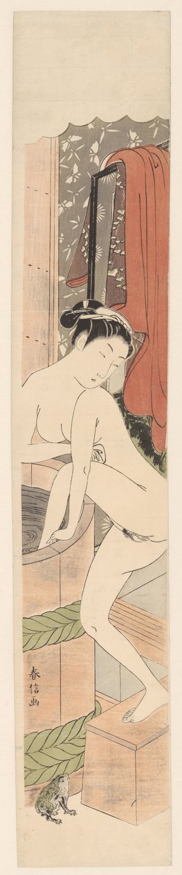 Fürdő nő alkotó: Suzuki Harunobu
