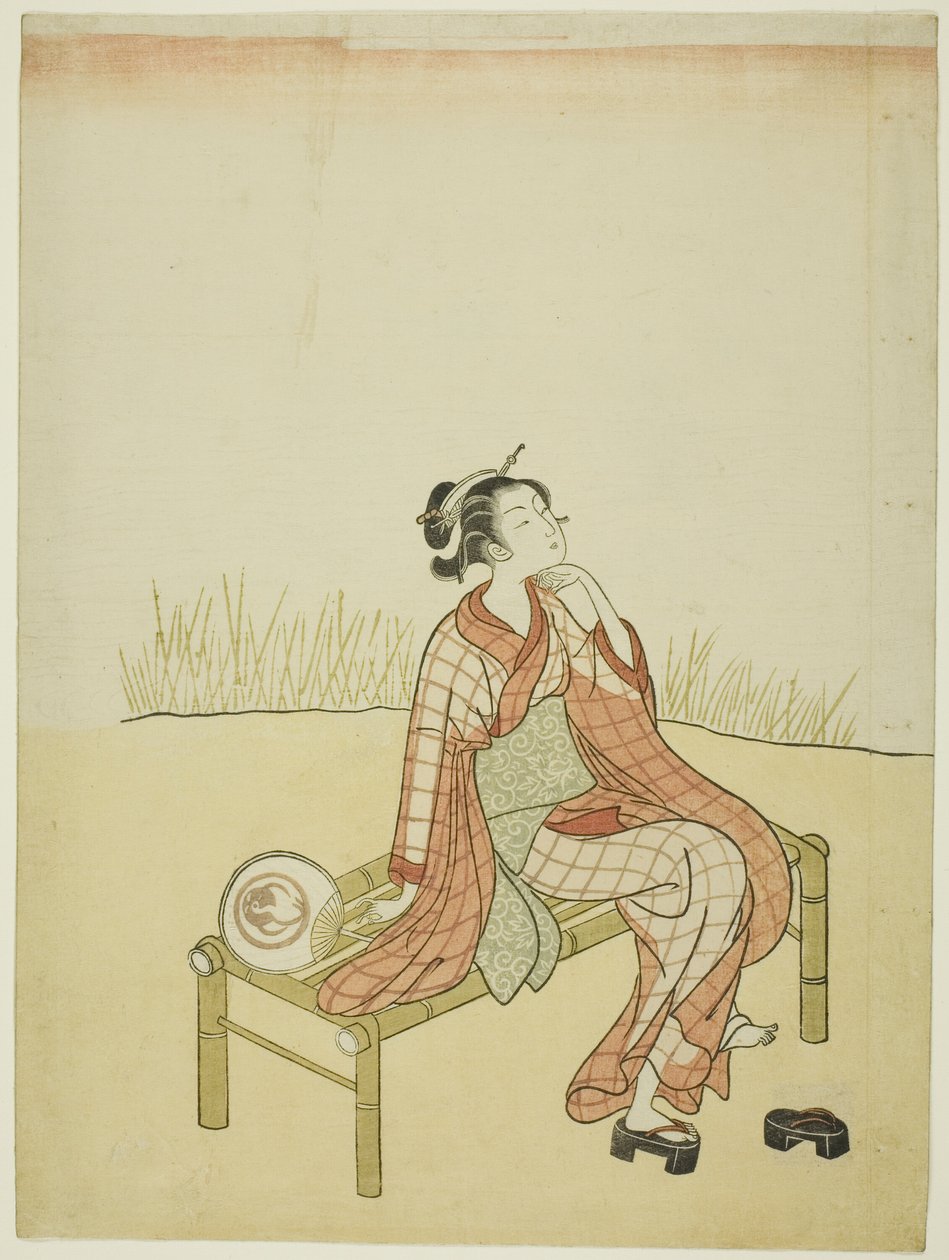 A Stream mellett alkotó: Suzuki Harunobu