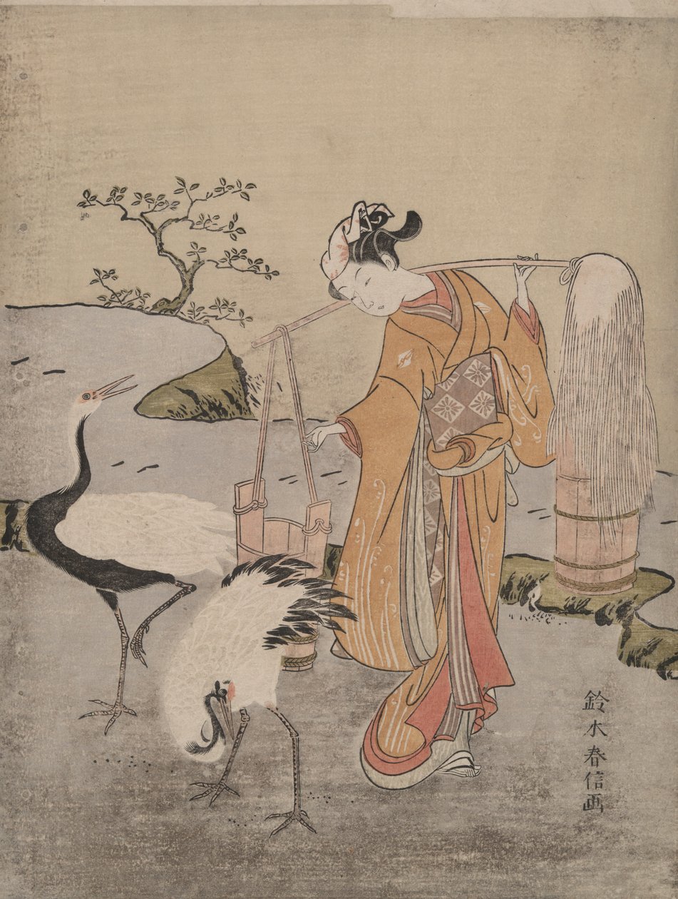 Sós víz rajza alkotó: Suzuki Harunobu