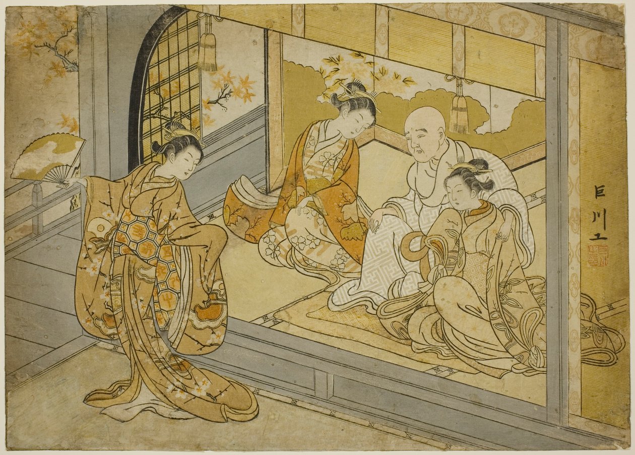 Taira no Kiyomori előtt alkotó: Suzuki Harunobu