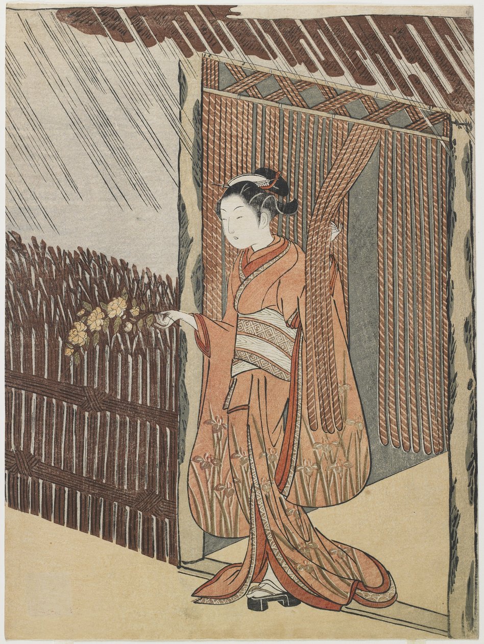 A költő O_ta Do_kan mitátája, 1766-1767 alkotó: Suzuki Harunobu