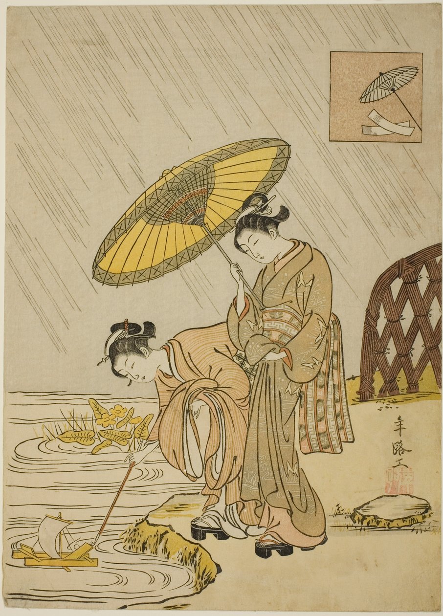 ono no komachi alkotó: Suzuki Harunobu