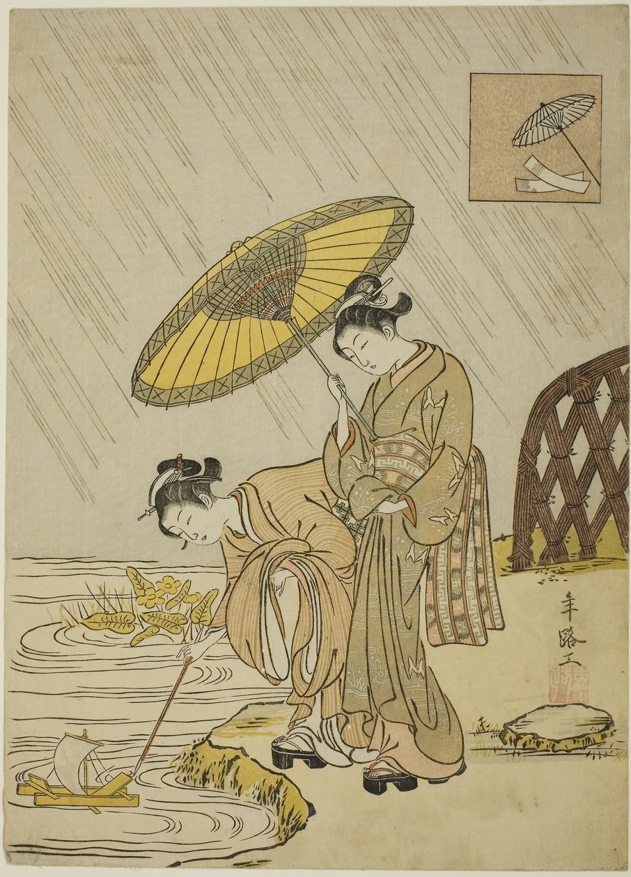ono no komachi alkotó: Suzuki Harunobu