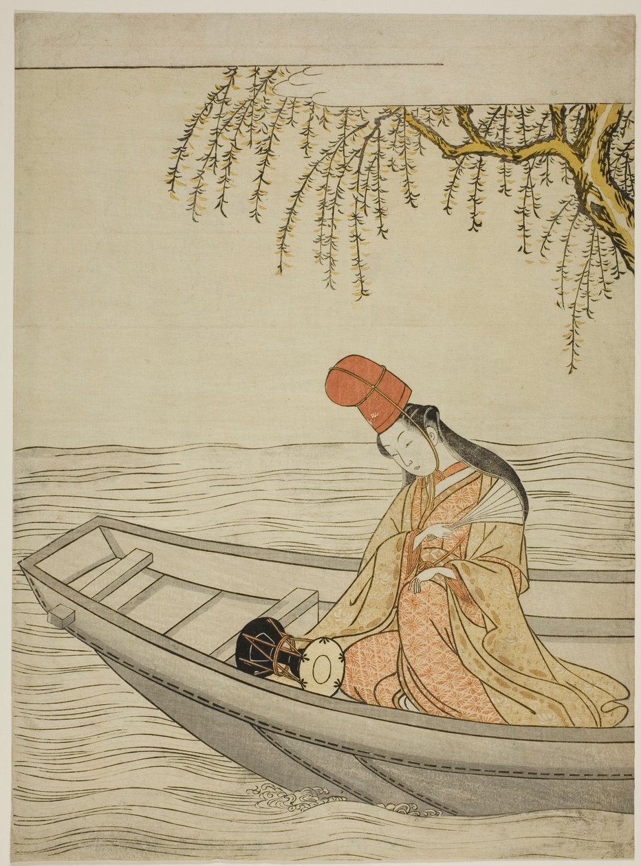Hakubyo táncos tag Asazuma Boa t alkotó: Suzuki Harunobu