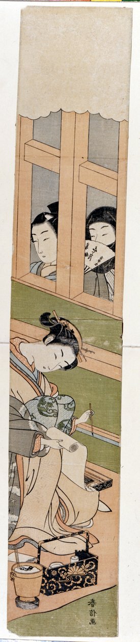 Shirai Gonpachi. P Rin ts Harunobu Suzuki (17224 / 25-1770). alkotó: Suzuki Harunobu