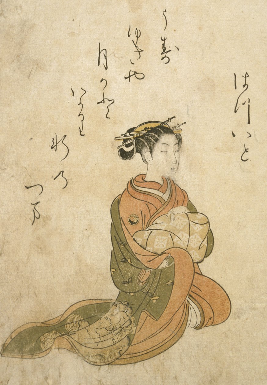 Hatsuito kurtizán alkotó: Suzuki Harunobu