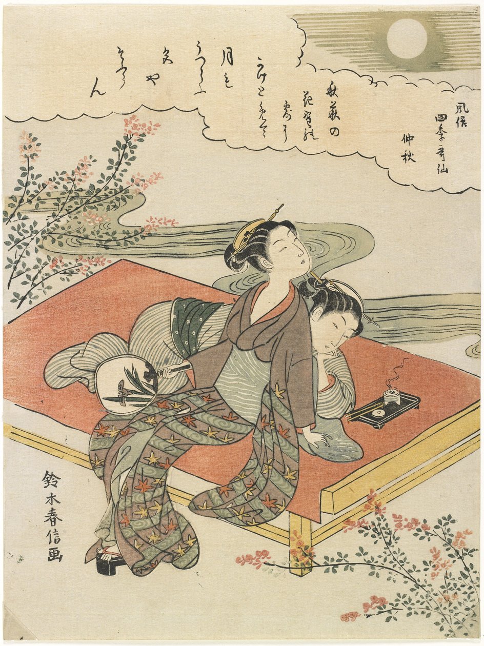 A nyolcadik hónap c. 1768 alkotó: Suzuki Harunobu