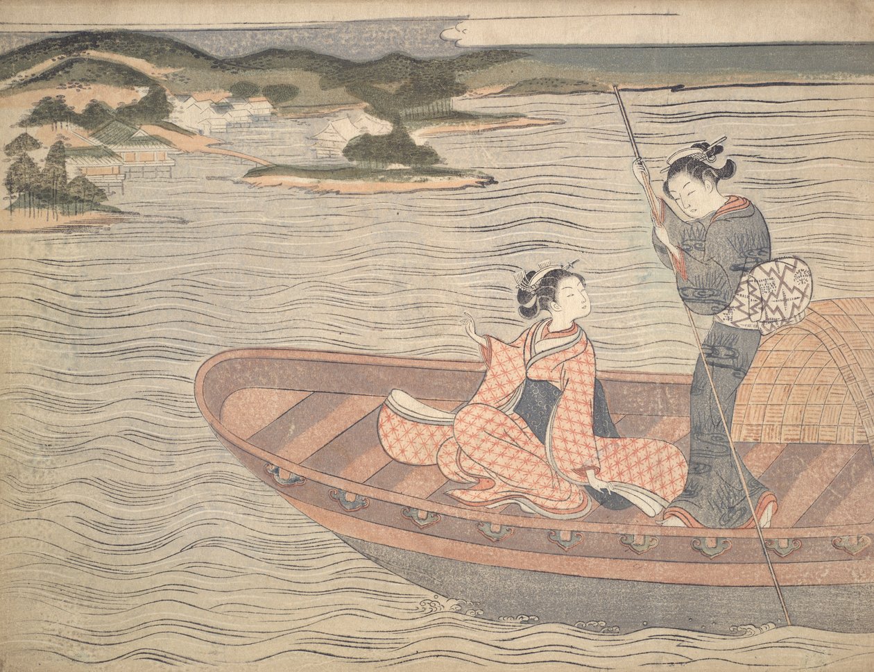 A komphajó alkotó: Suzuki Harunobu