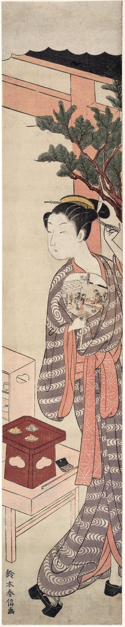 The Tea Stall - Kagiya Osen alkotó: Suzuki Harunobu