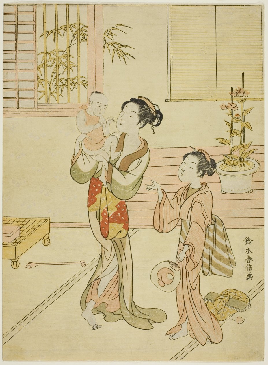 A Kincses Gyermek alkotó: Suzuki Harunobu