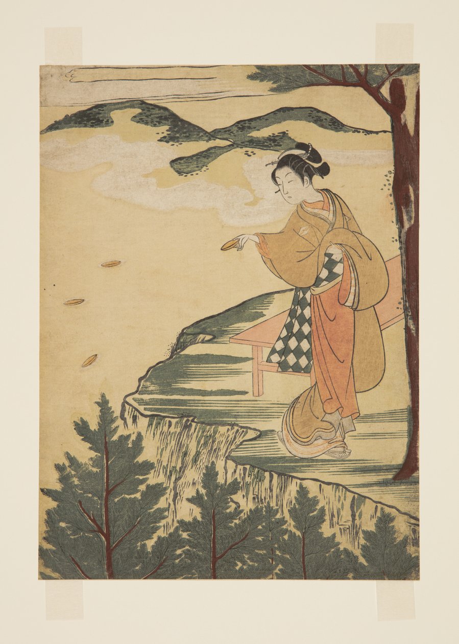 Agyagedények dobálása alkotó: Suzuki Harunobu