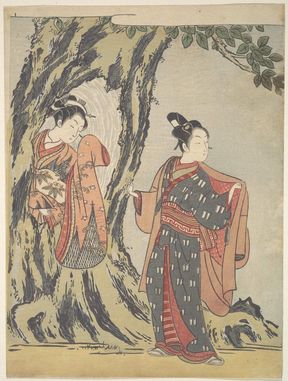 Két fiatal alkotó: Suzuki Harunobu