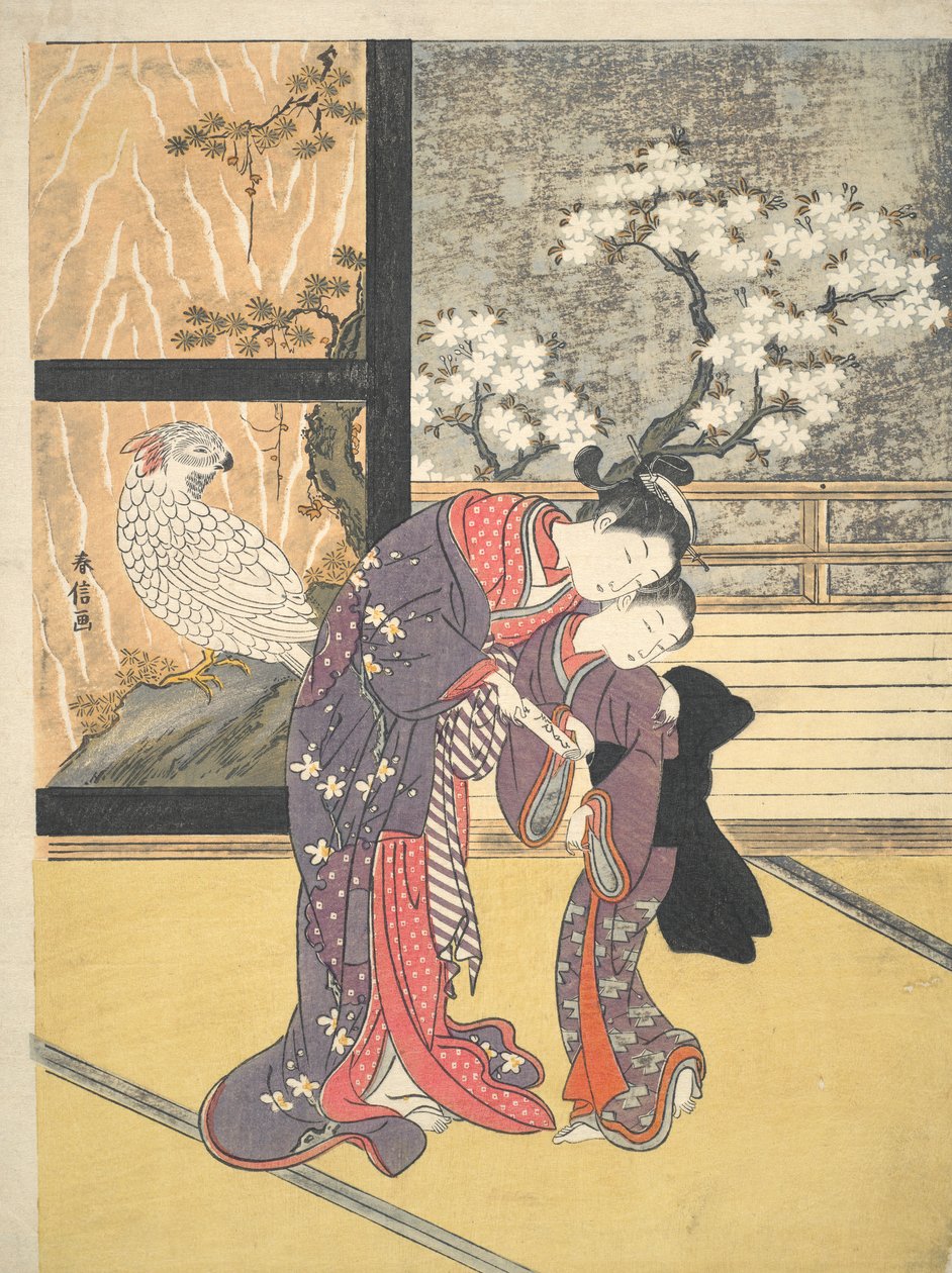 Suttogott Utasítás alkotó: Suzuki Harunobu