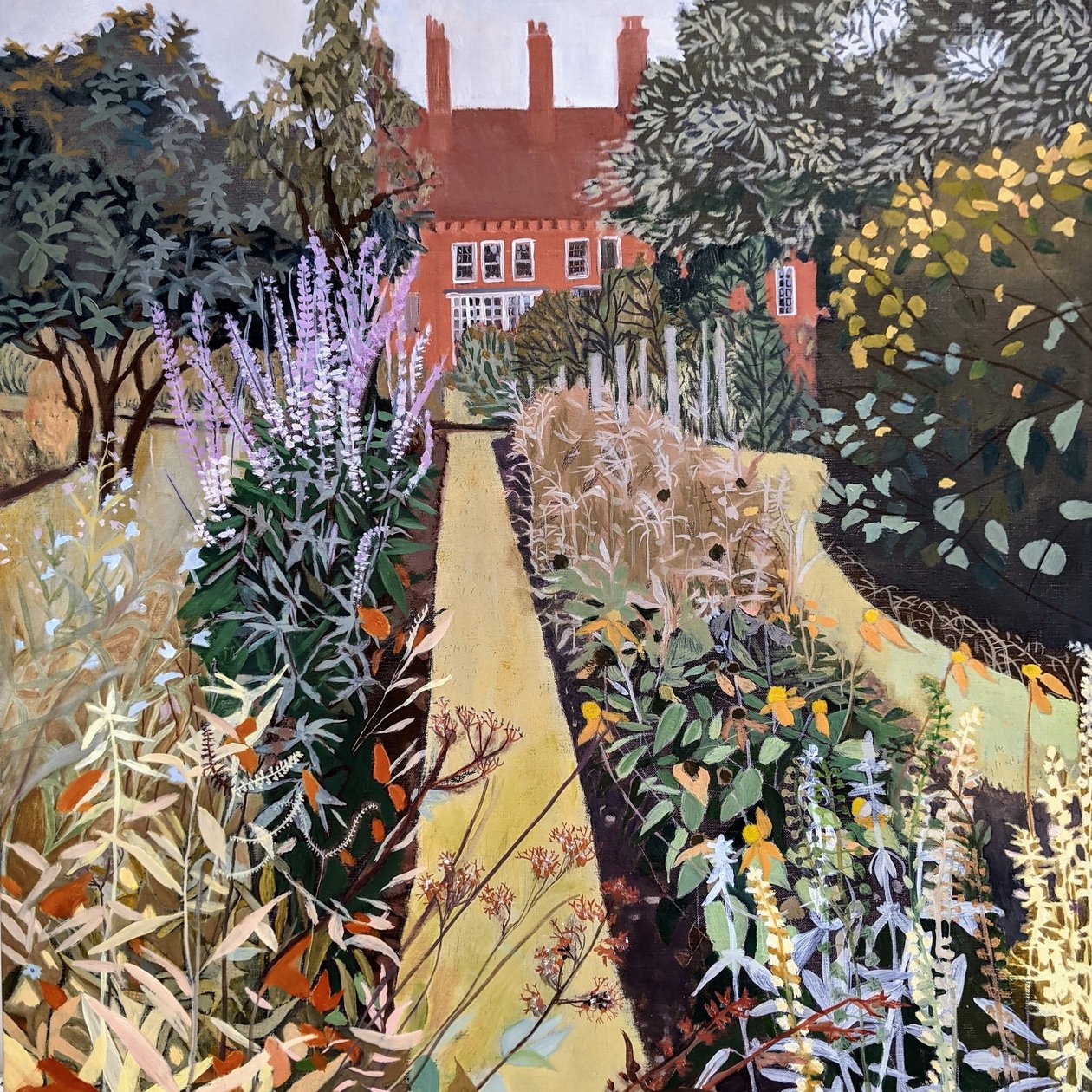 The Physic Garden, 2022 (olaj, vászon) alkotó: Suzy Fasht