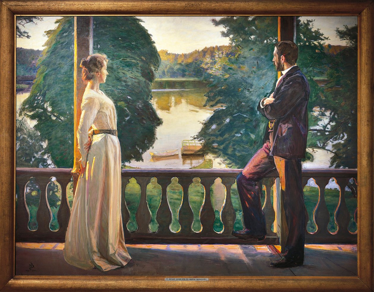 Svédország, Göteborg, Nordic Summer Evening alkotó: Sven Richard Bergh