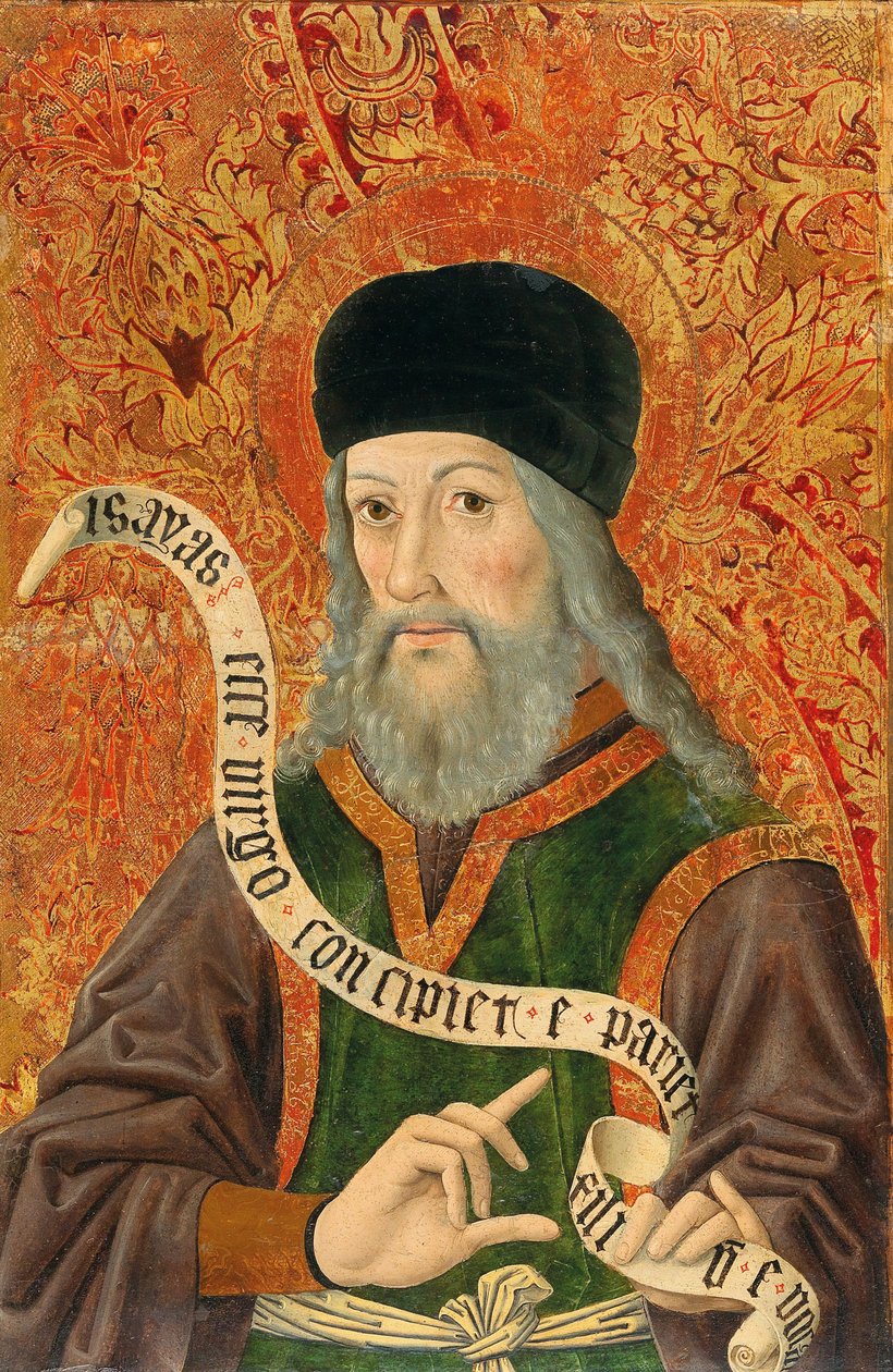 Ézsaiás próféta, 15. század. alkotó: Swabian master