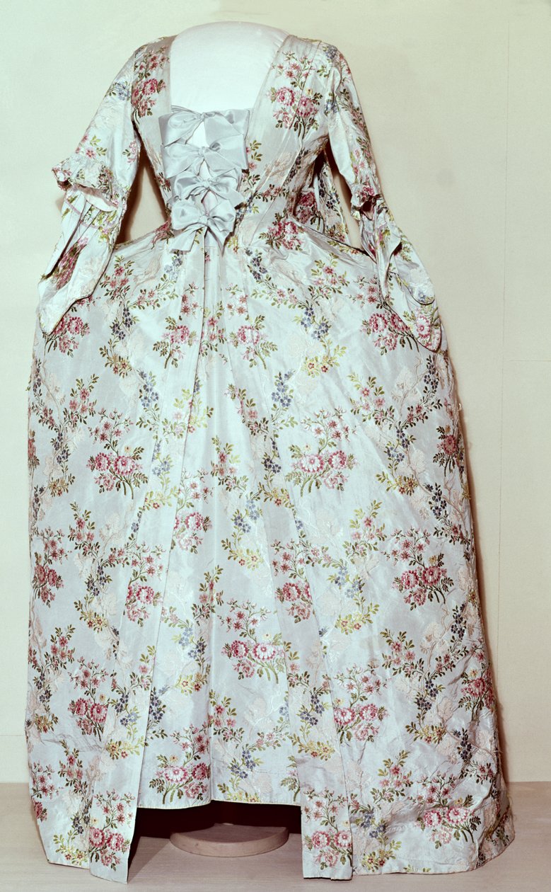 Carl Linnaeus (1707-78) feleségének ruha (textil) alkotó: Swedish School