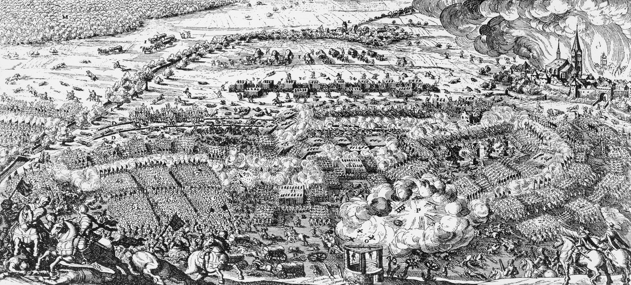 A svéd győzelem a lutzeni csatában, 1632 alkotó: Swedish School