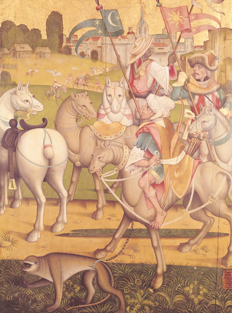 A mágusok kavalkádja, 1460 körül alkotó: Swiss School
