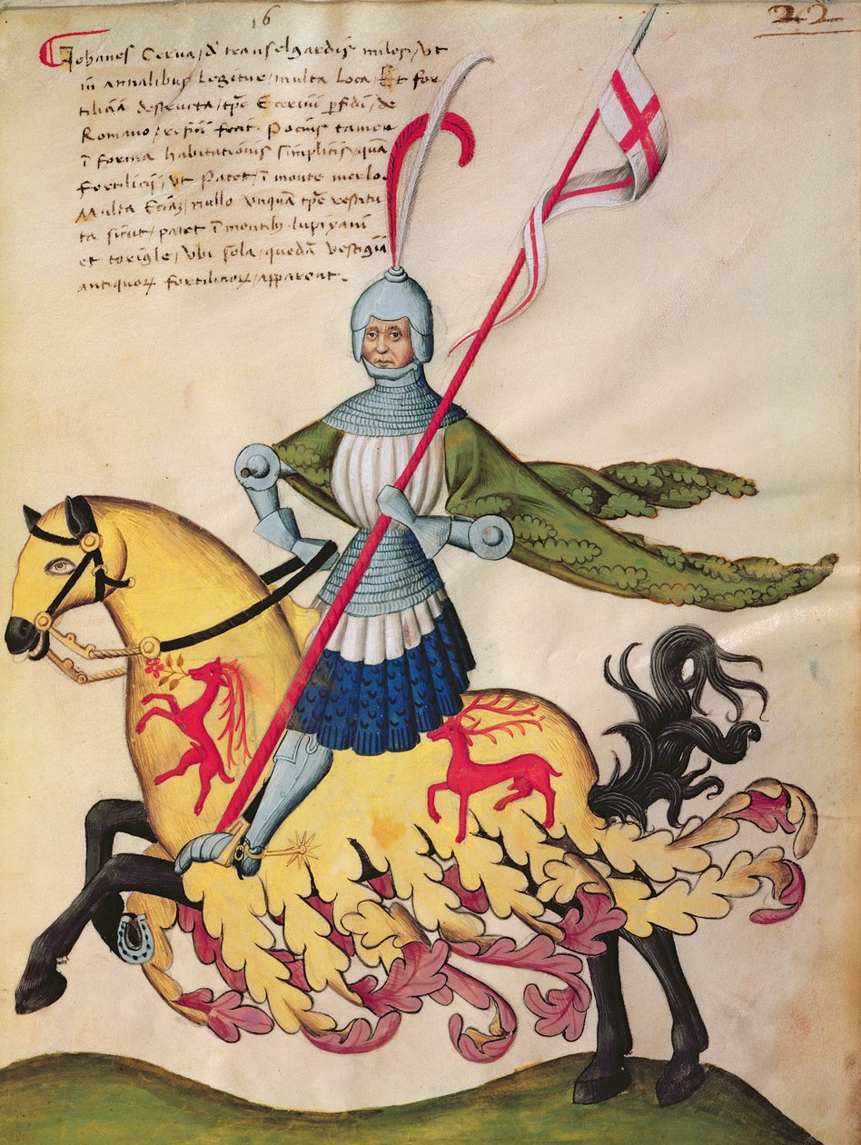 Giovanni Cerva dei Transelgardi (tempera pergamen) alkotó: Swiss School