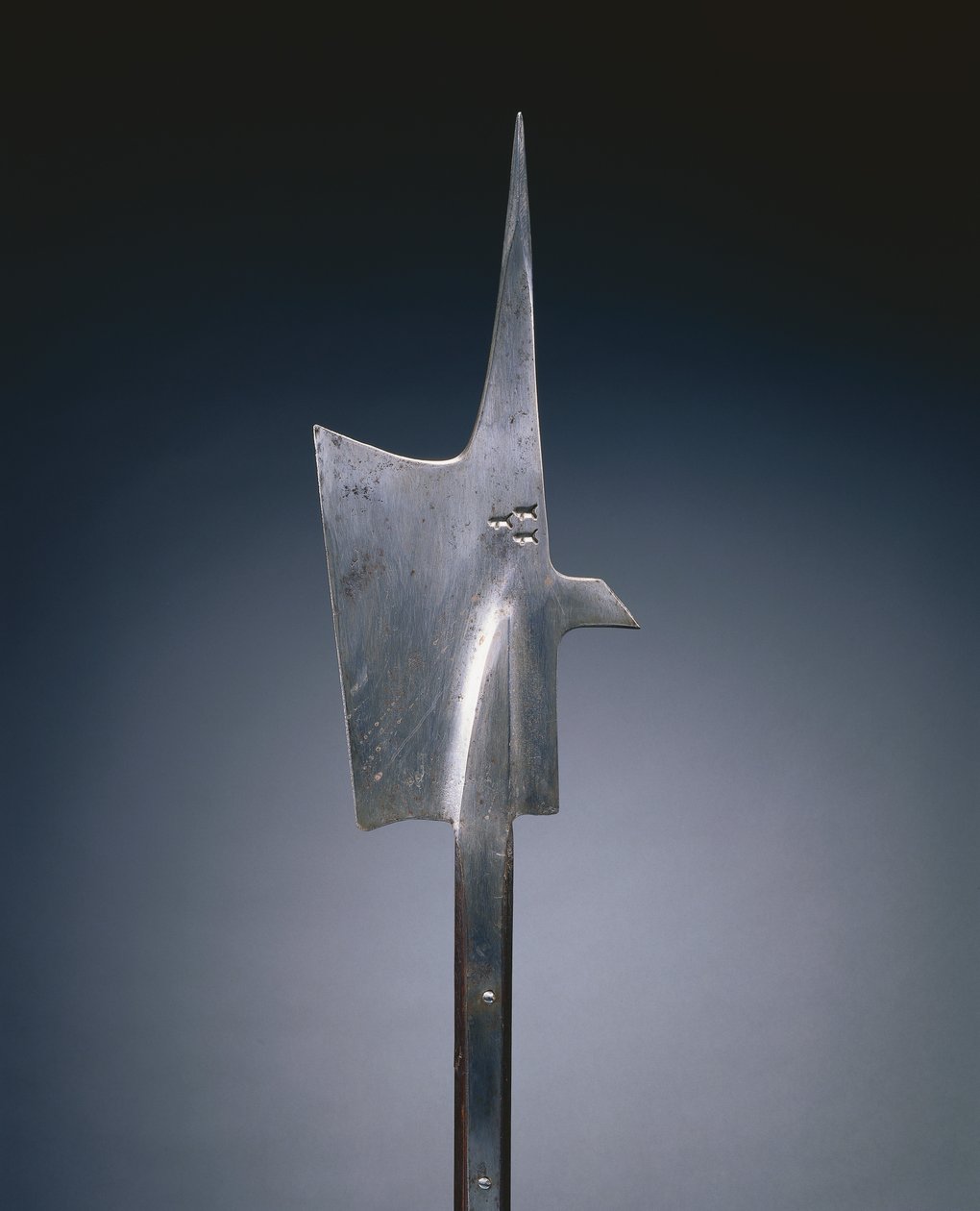 Alabárd, 1480-1500 körül (acél és fa) alkotó: Swiss School