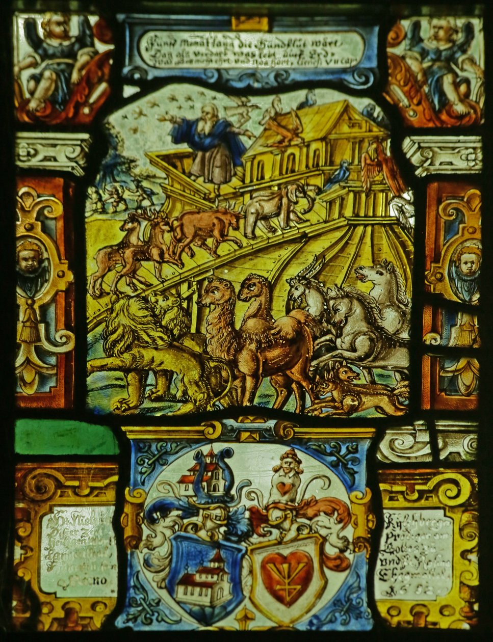 Noé bárkája, 1632 alkotó: Swiss School