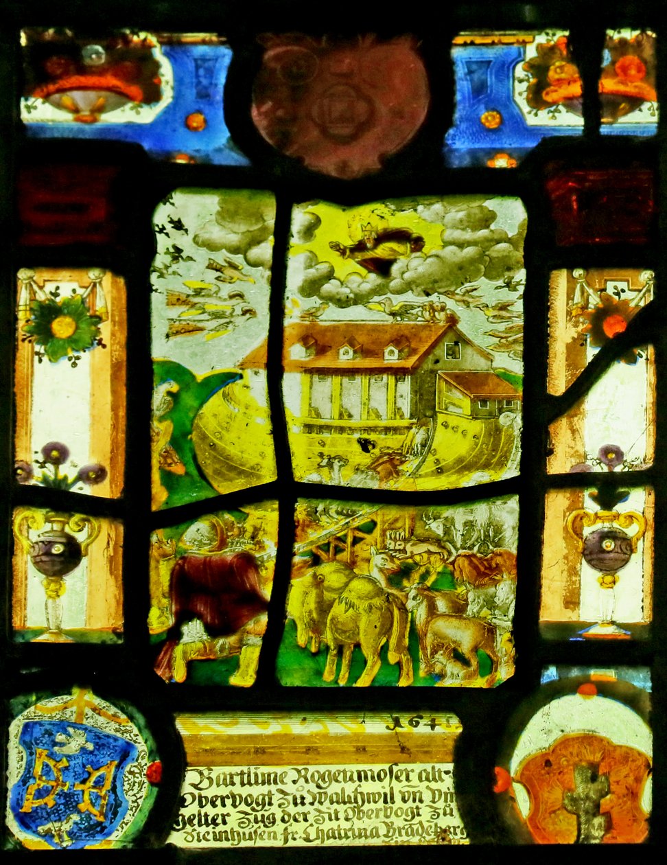 Noé bárkája, 1641 alkotó: Swiss School