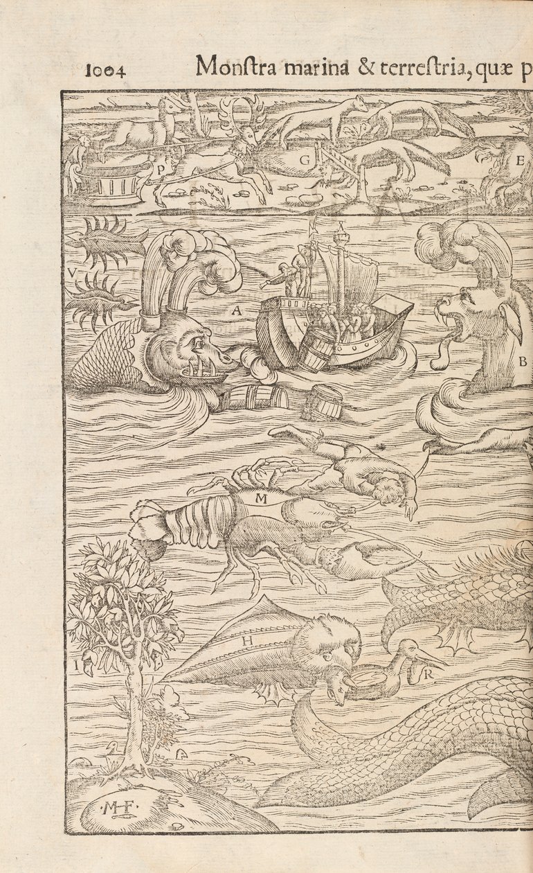 1004. oldal, Cosmographiae Universalis, Sebastian Muenster, Basel, 1572 alkotó: Swiss School