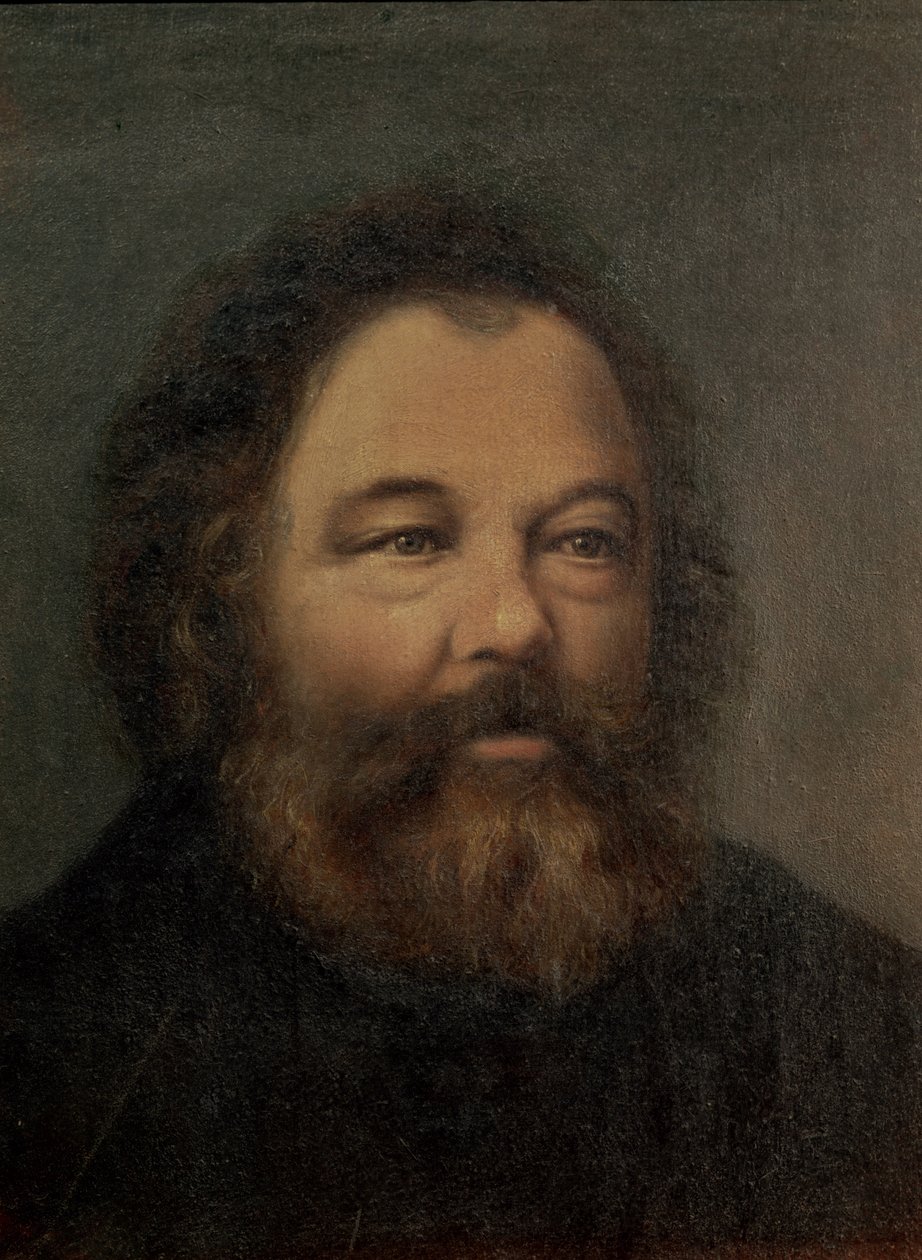 Mihail Alekszandrovics Bakunyin (1814-1876) portréja 1865 körül alkotó: Swiss School
