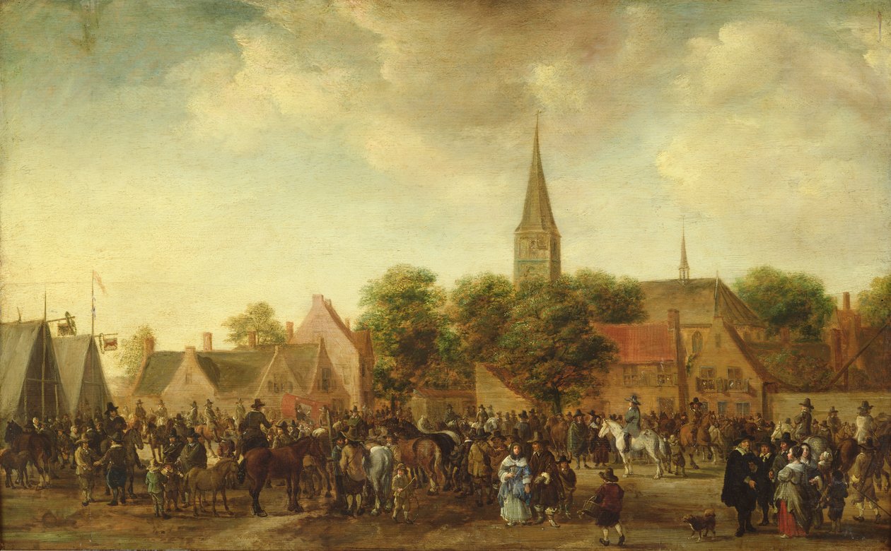Valkenburgi lópiac alkotó: Sybrandt van Beest