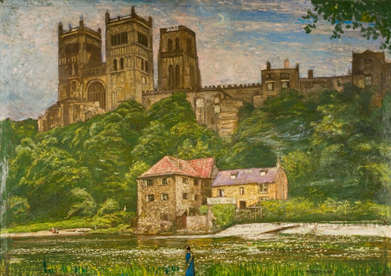 Durham katedrális (olaj, vászon) alkotó: Sydney Lee