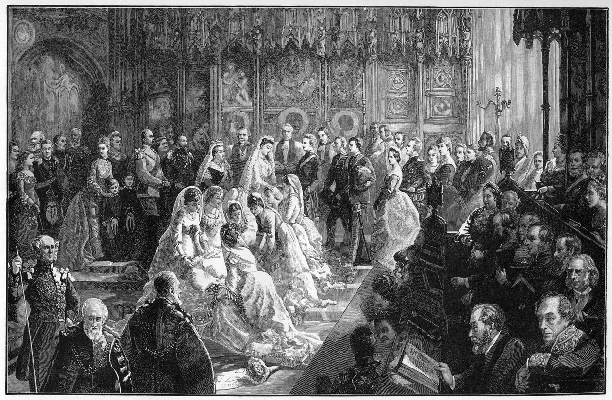 Louise hercegnő házassága, 1871. március 21., 1900. alkotó: Sydney Prior Hall