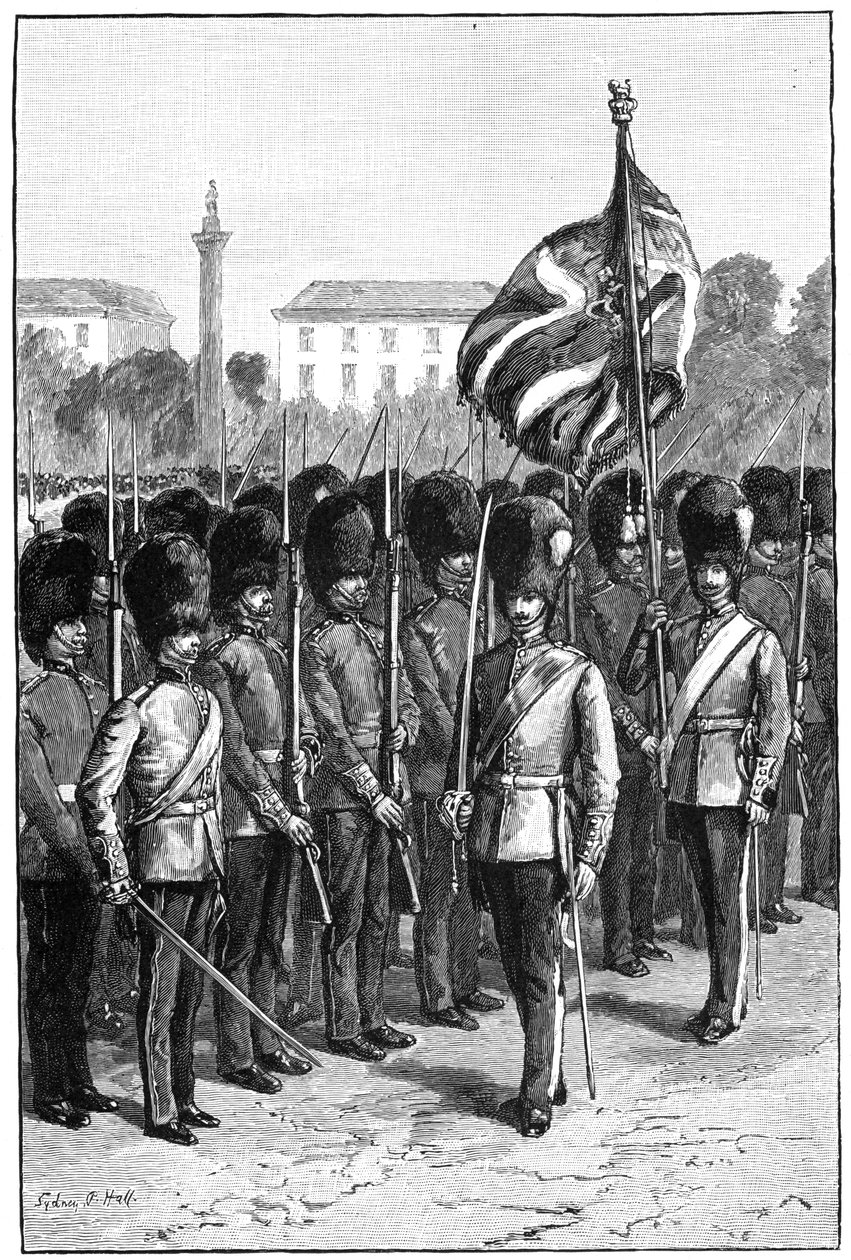 Trooping the Color a királynő születésnapján, St James