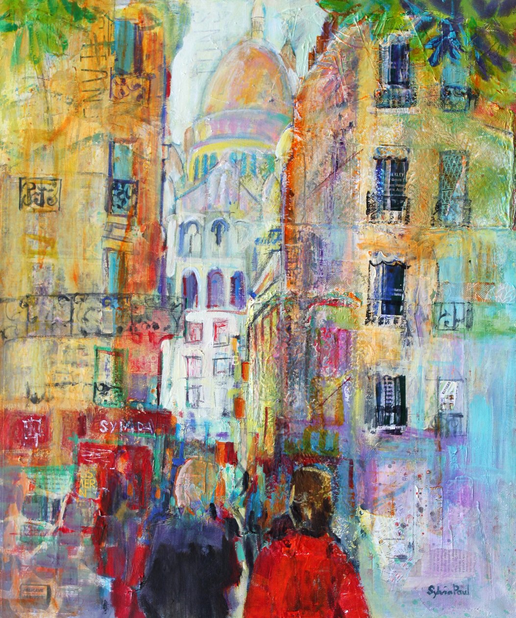 Esti séta a Sacre Coeur-ba alkotó: Sylvia Paul