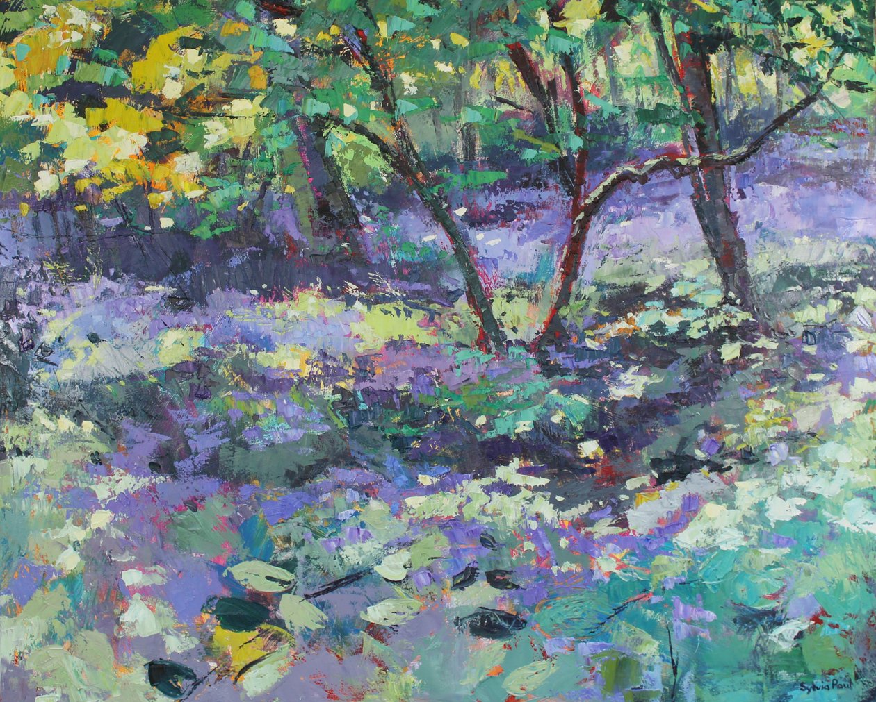 Bluebell Glade alkotó: Sylvia Paul