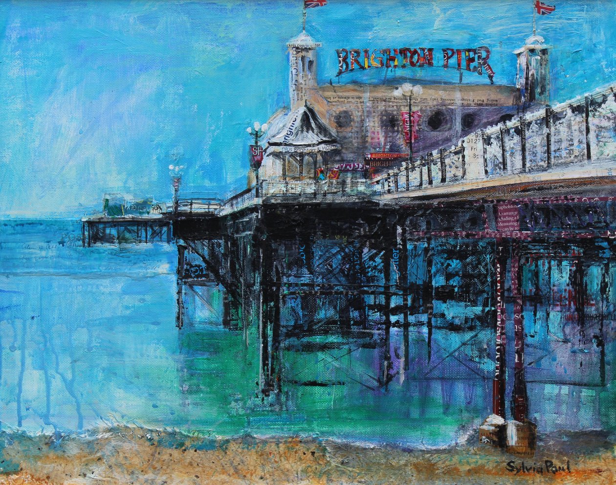 Brighton móló alkotó: Sylvia Paul
