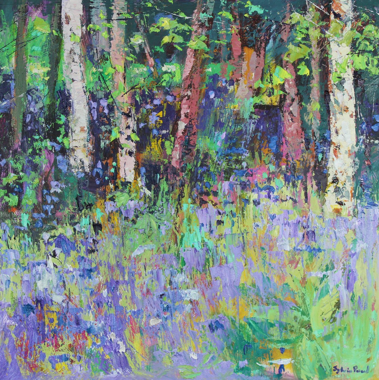 Bluebell Time alkotó: Sylvia Paul
