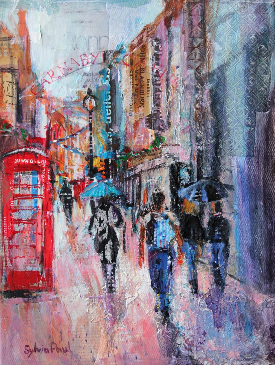 Esős nap, Carnaby Street alkotó: Sylvia Paul