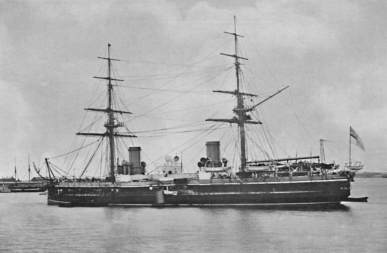 H.M.S. Rugalmatlan 1880-ban, c1880-ban, 1904-ben alkotó: Symonds and Co