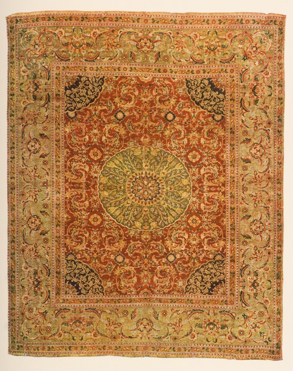 Medallion szőnyeg Damaszkuszból (textil) alkotó: Syrian School