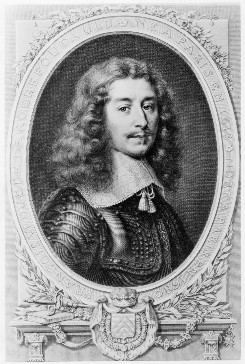 A Duc de la Rochefoucauld portréja alkotó: T. Goutiere