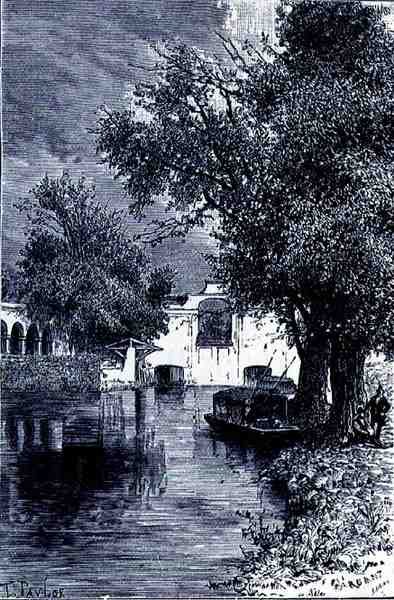 Santa Anita csatorna, Az új világ ősi városaiból, Claude-Joseph-Desire Charnay, pub. 1887 alkotó: T. after Taylor