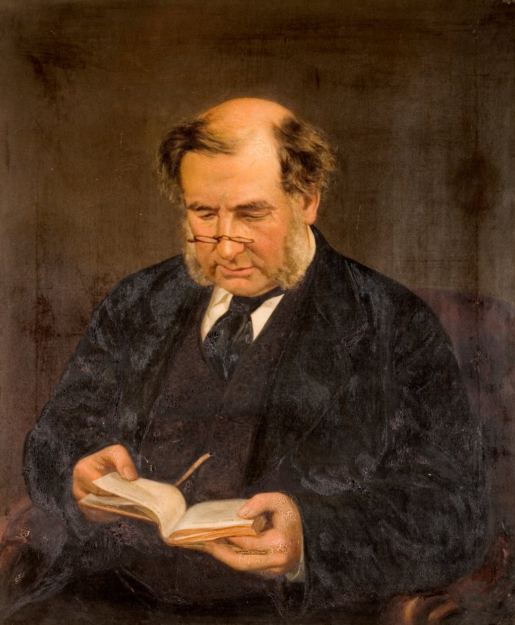 Portré J.T. Hoyle, Newcastle halottkém alkotó: T.W. Bannister