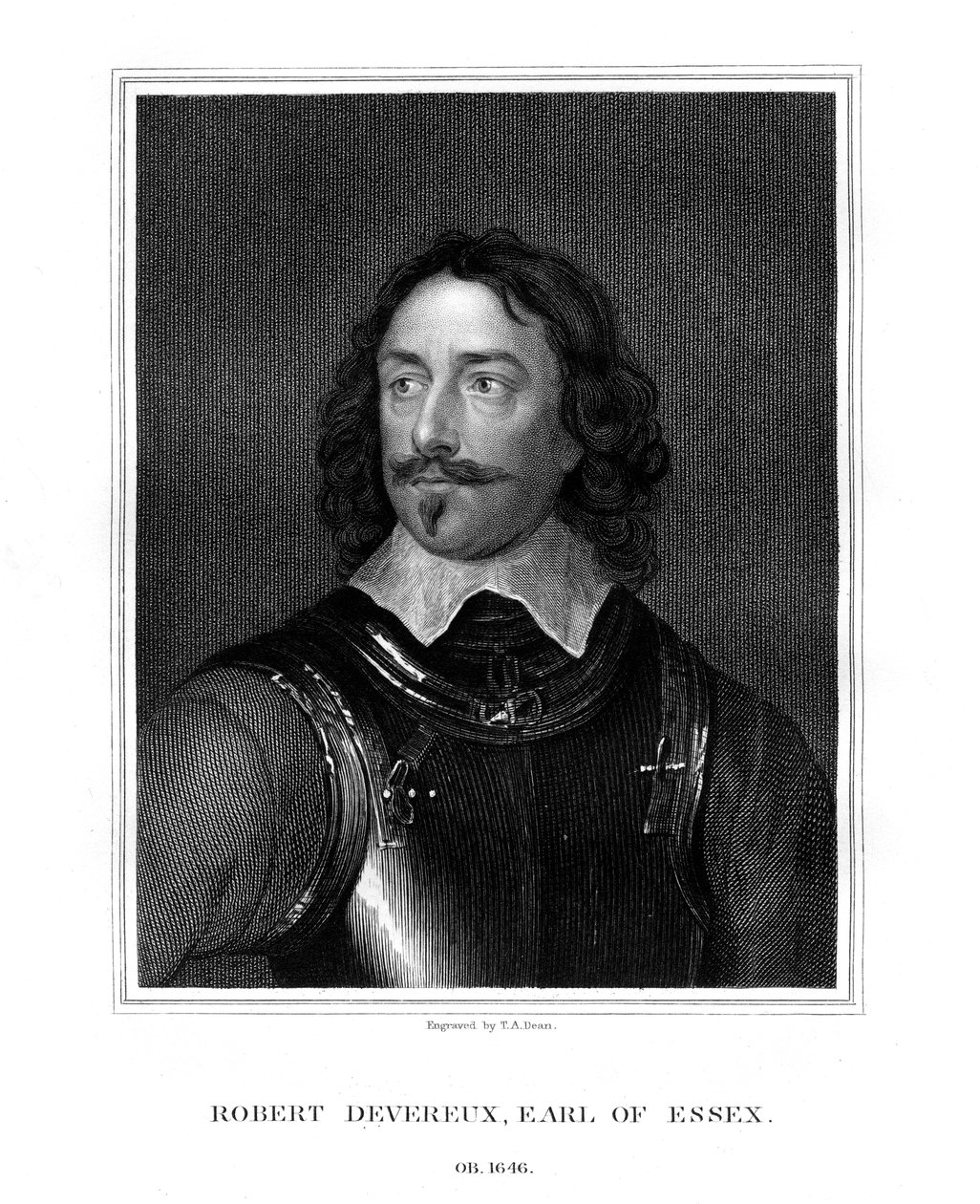 Robert Devereux, Essex 3. grófja, 1827. alkotó: T. A. Dean